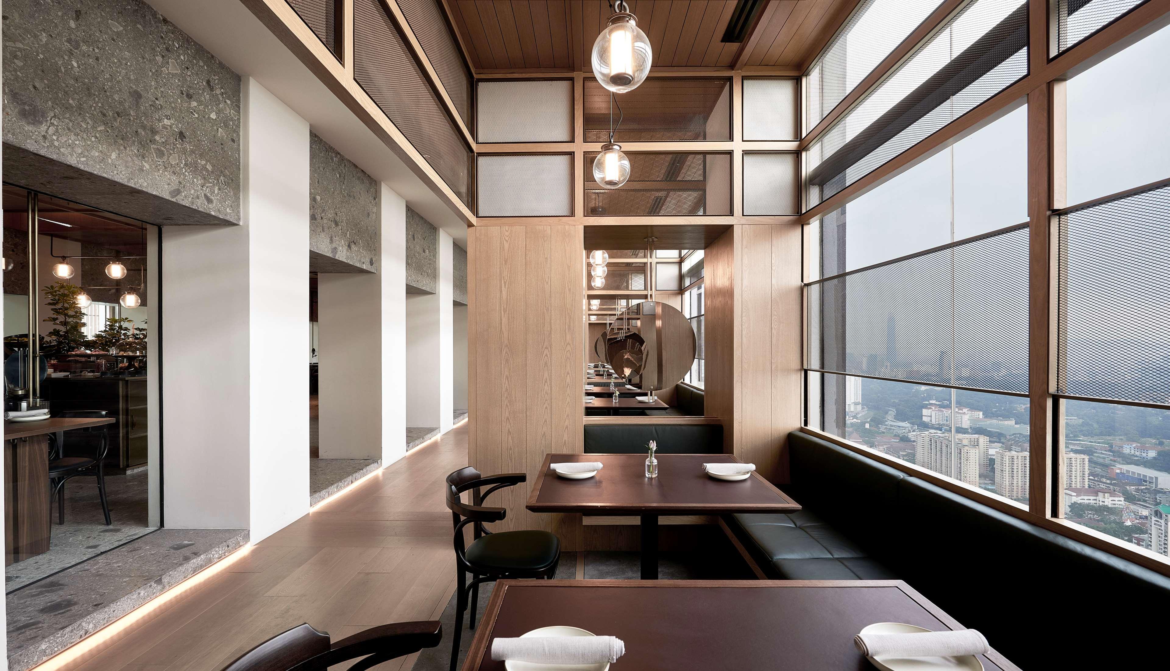 Alila Bangsar Kuala Lumpur Hotell Eksteriør bilde Restaurant interior